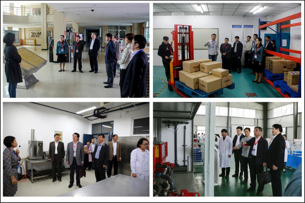 察看图书馆、实验实训室等